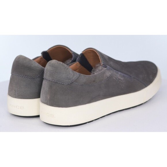 Vince Sanders $200 Men\'s Slip On Loafer Casual Shoes Size EU 44.5 US 10.5 Suede